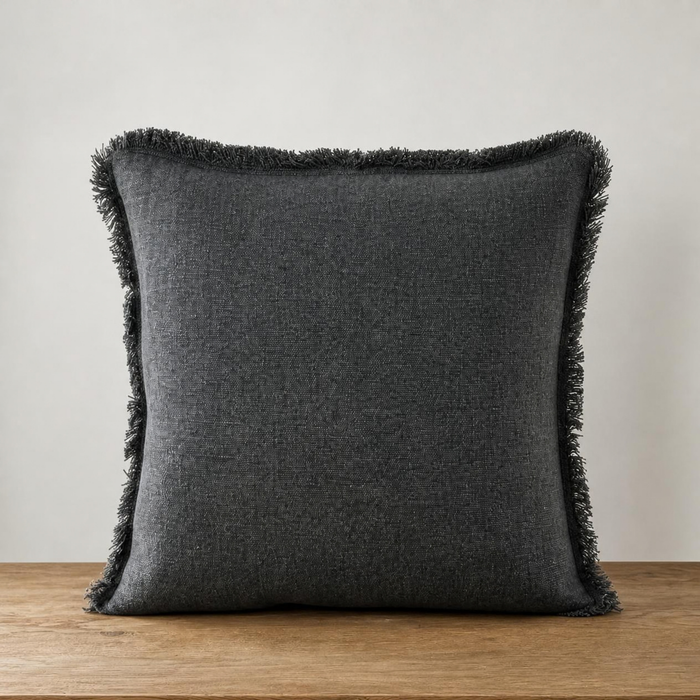 Freya Charcoal Grey Cushion