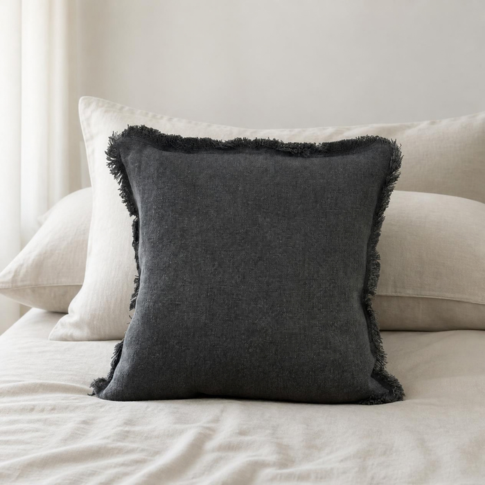 Freya Charcoal Grey Cushion