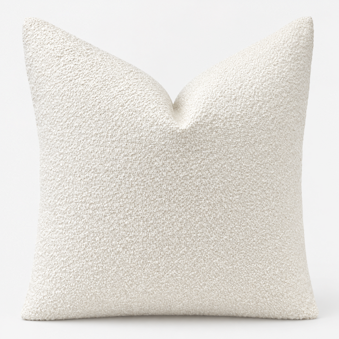 Boucle Cushion Ivory