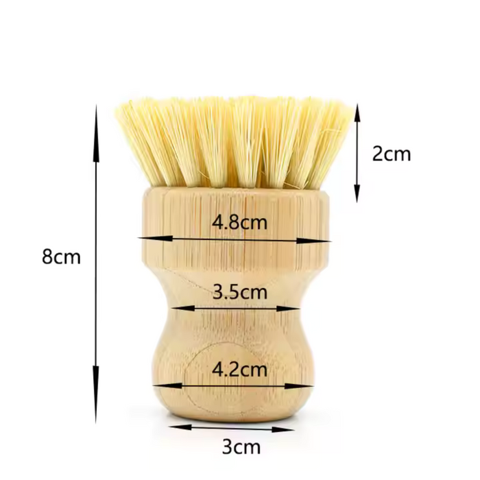 Bamboo Pot Brush
