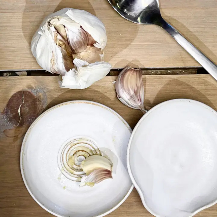 Garlic Squeezer and Spoon Rest