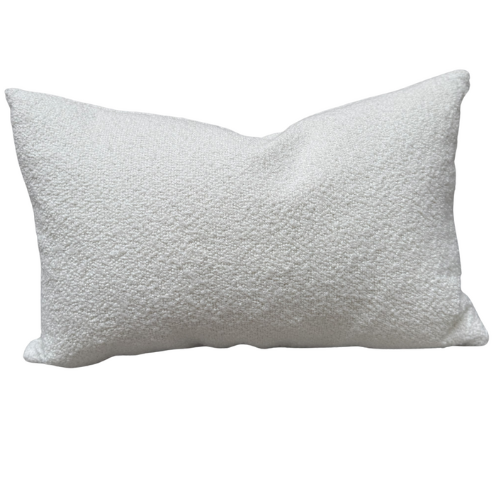 Boucle Bolster Cushion - Ivory